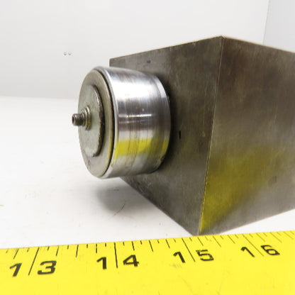 Block Mount Eccentric Roller Cam 3/4" Roller Approx 2-1/2" Orbit 3/4" Shaft