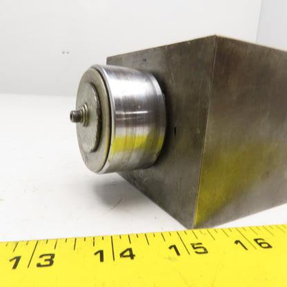 Block Mount Eccentric Roller Cam 3/4" Roller Approx 2-1/2" Orbit 3/4" Shaft