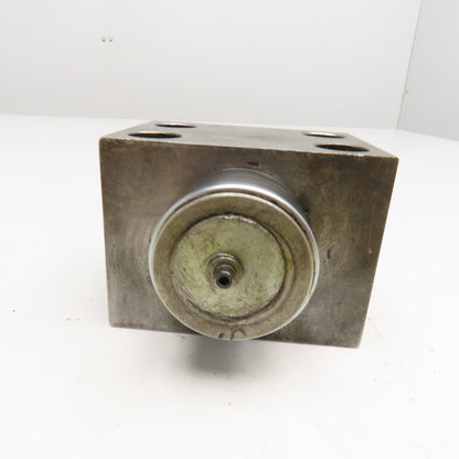 Block Mount Eccentric Roller Cam 3/4" Roller Approx 2-1/2" Orbit 3/4" Shaft
