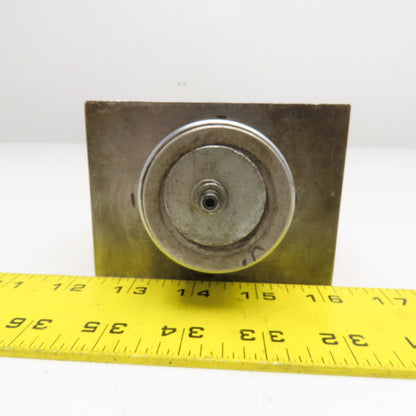 Block Mount Eccentric Roller Cam 3/4" Roller Approx 2-1/2" Orbit 3/4" Shaft