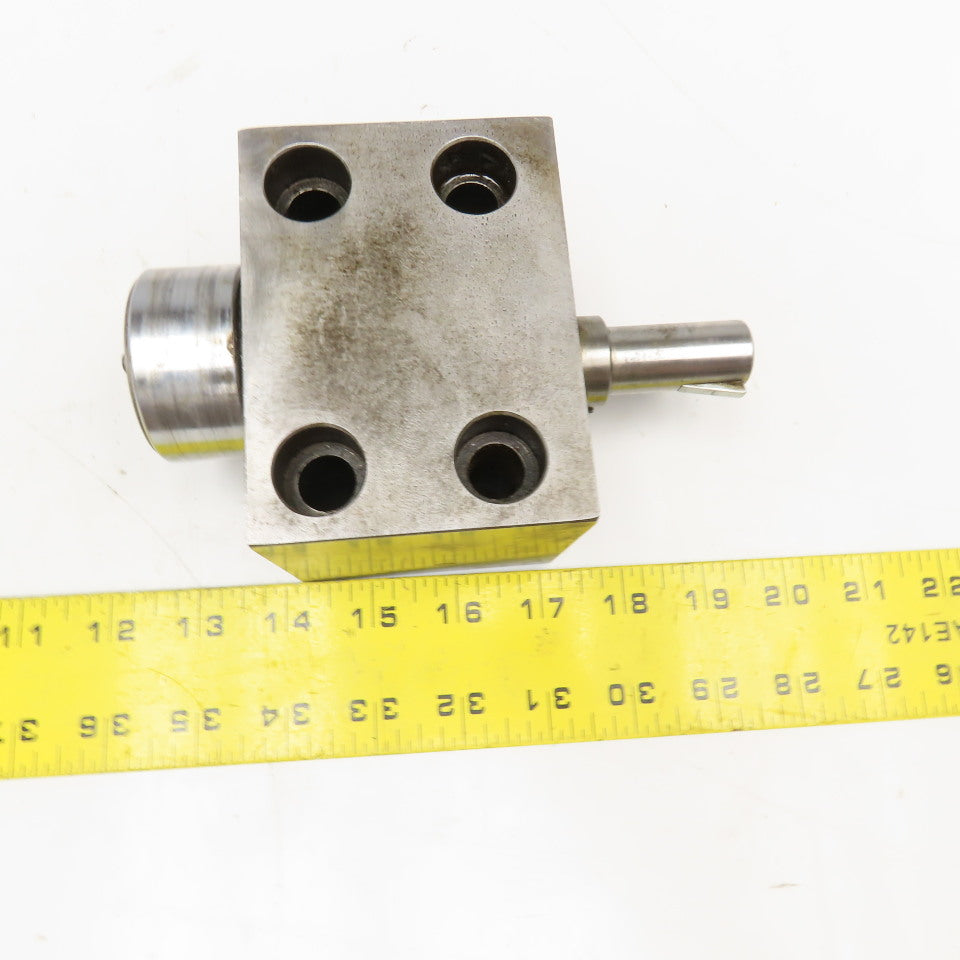 Block Mount Eccentric Roller Cam 3/4" Roller Approx 2-1/2" Orbit 3/4" Shaft