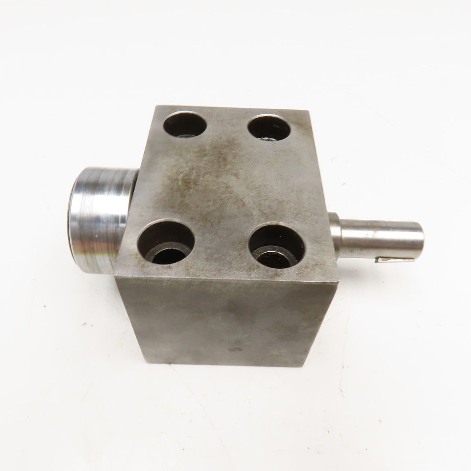 Block Mount Eccentric Roller Cam 3/4" Roller Approx 2-1/2" Orbit 3/4" Shaft