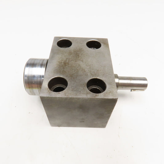 Block Mount Eccentric Roller Cam 3/4" Roller Approx 2-1/2" Orbit 3/4" Shaft