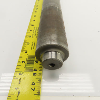 60mm OD Weighted Steel Pinch Plate Roller 1022mm W Face 1057mm OAL 35mm Axle