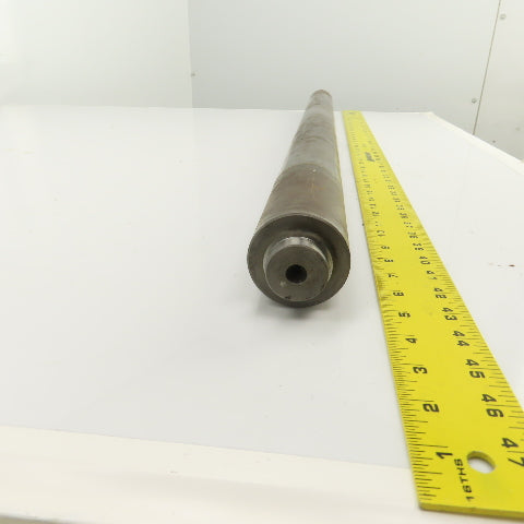 60mm OD Weighted Steel Pinch Plate Roller 1022mm W Face 1057mm OAL 35mm Axle