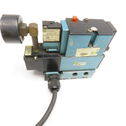 MAC 82A-AC-TM-DAAP-1DA 2 Way Solenoid Valve Pressure Control 120V Coil 1/4" NPT