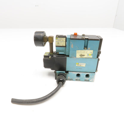 MAC 82A-AC-TM-DAAP-1DA 2 Way Solenoid Valve Pressure Control 120V Coil 1/4" NPT