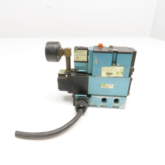 MAC 82A-AC-TM-DAAP-1DA 2 Way Solenoid Valve Pressure Control 120V Coil 1/4" NPT