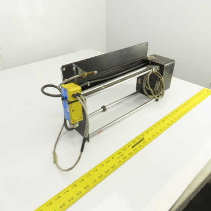 Dispensa-Matic 16" Label Dispenser 120V 1PH W/ Banner Multi-Beam Scanner