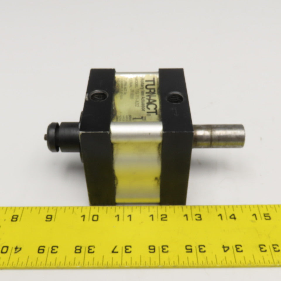 Turn-Act 113-111-A32 Pneumatic Rotary Vane Actuator 180° 3/4" Shaft 1/4" NPT