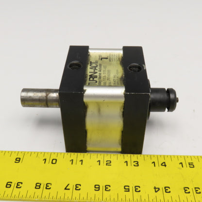 Turn-Act 113-111-A32 Pneumatic Rotary Vane Actuator 180° 3/4" Shaft 1/4" NPT