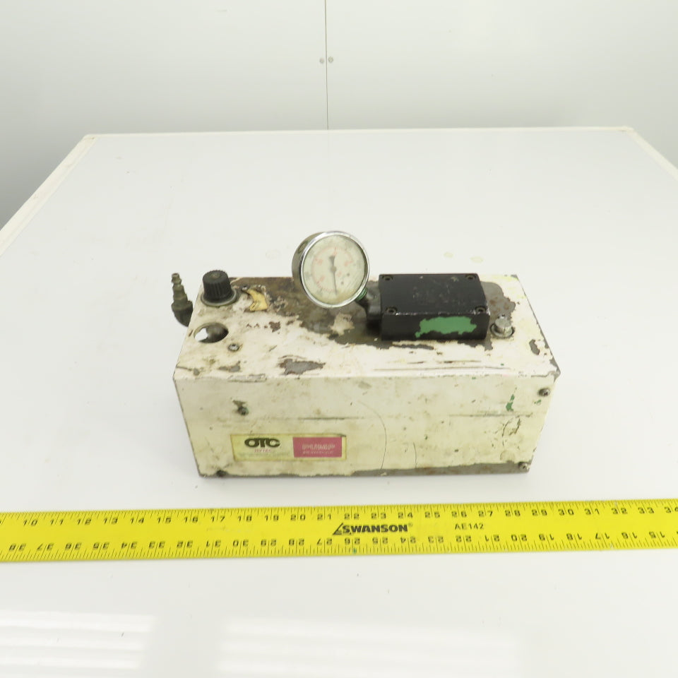 OTC Hytec 100190 Pneumatic Hydraulic Pump 40-125PSI Input Parts/Repair