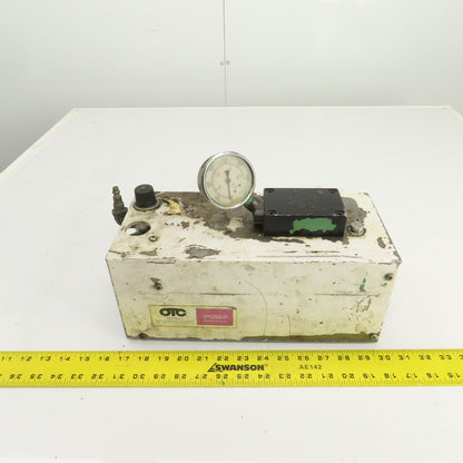 OTC Hytec 100190 Pneumatic Hydraulic Pump 40-125PSI Input Parts/Repair