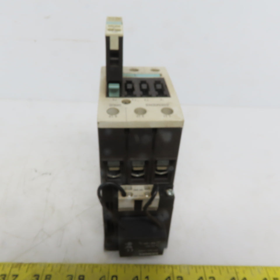 Siemens 3RT1035-3B 3 Pole Contactor W/24V Coil 30Hp