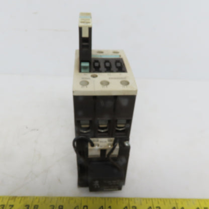 Siemens 3RT1035-3B 3 Pole Contactor W/24V Coil 30Hp