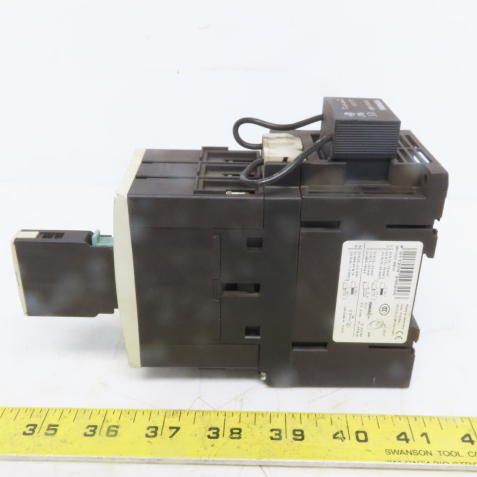 Siemens 3RT1035-3B 3 Pole Contactor W/24V Coil 30Hp