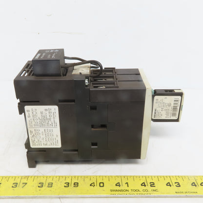 Siemens 3RT1035-3B 3 Pole Contactor W/24V Coil 30Hp