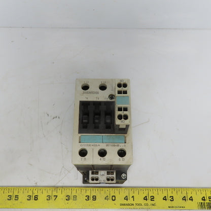 Siemens 3RT1035-3B 3 Pole Contactor W/24V Coil 30Hp