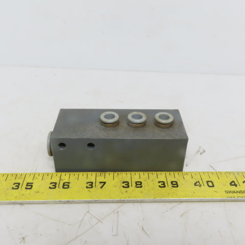 AVS Romer V 43-0077-12.ZF Composite Pneumatic Manifold Block 12mm to 8mm