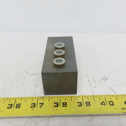 AVS Romer V 43-0077-12.ZF Composite Pneumatic Manifold Block 12mm to 8mm