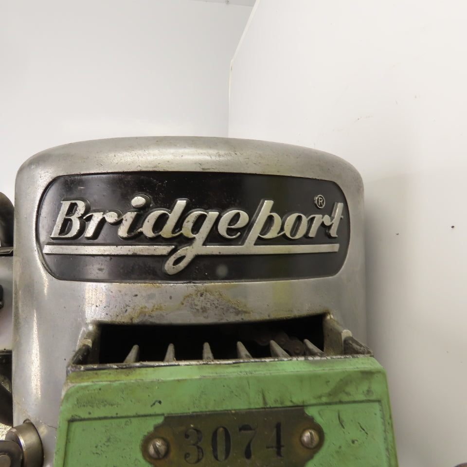 Bridgeport J221391 Vertical Knee Mill Belt Drive Spindle Head Assembly (No Motor