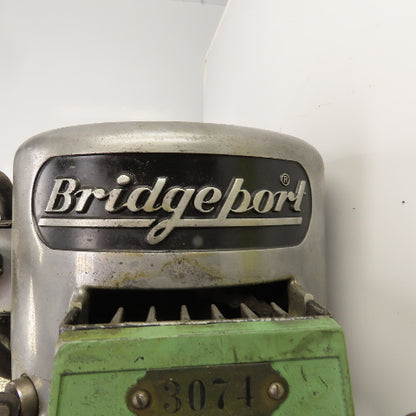 Bridgeport J221391 Vertical Knee Mill Belt Drive Spindle Head Assembly (No Motor