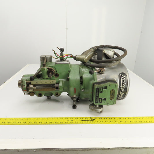 Bridgeport J221391 Vertical Knee Mill Belt Drive Spindle Head Assembly (No Motor