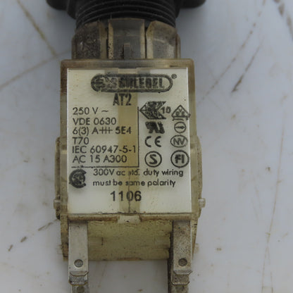 Schlege AT2 Maintained Key Selector Switch 2-Position W/Key 250V