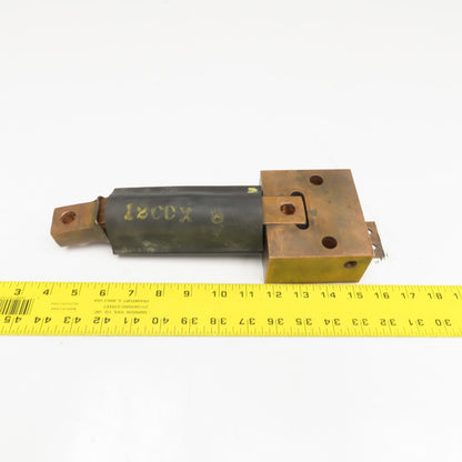 1200 x 8 Resistance Welding Copper Shunt Assembly Mounting Block
