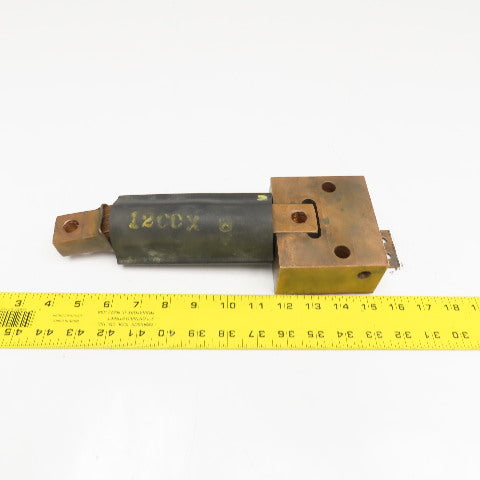 1200 x 8 Resistance Welding Copper Shunt Assembly Mounting Block