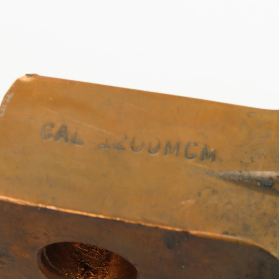 1200 x 8 Resistance Welding Copper Shunt Assembly Mounting Block