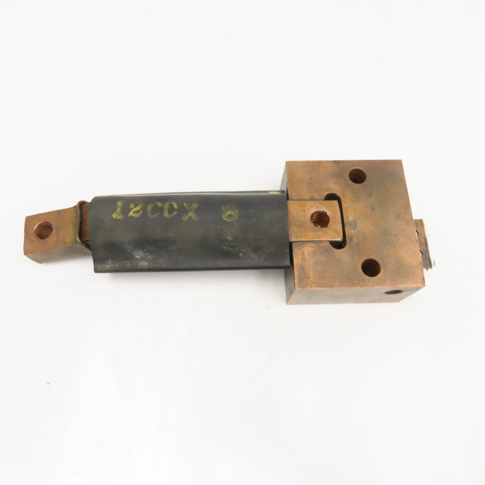 1200 x 8 Resistance Welding Copper Shunt Assembly Mounting Block
