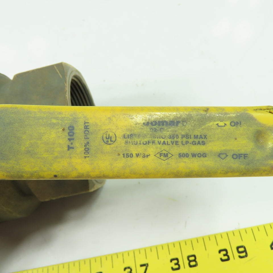 Jomar 9545 2" Brass Ball Valve 150WSP 500WOG