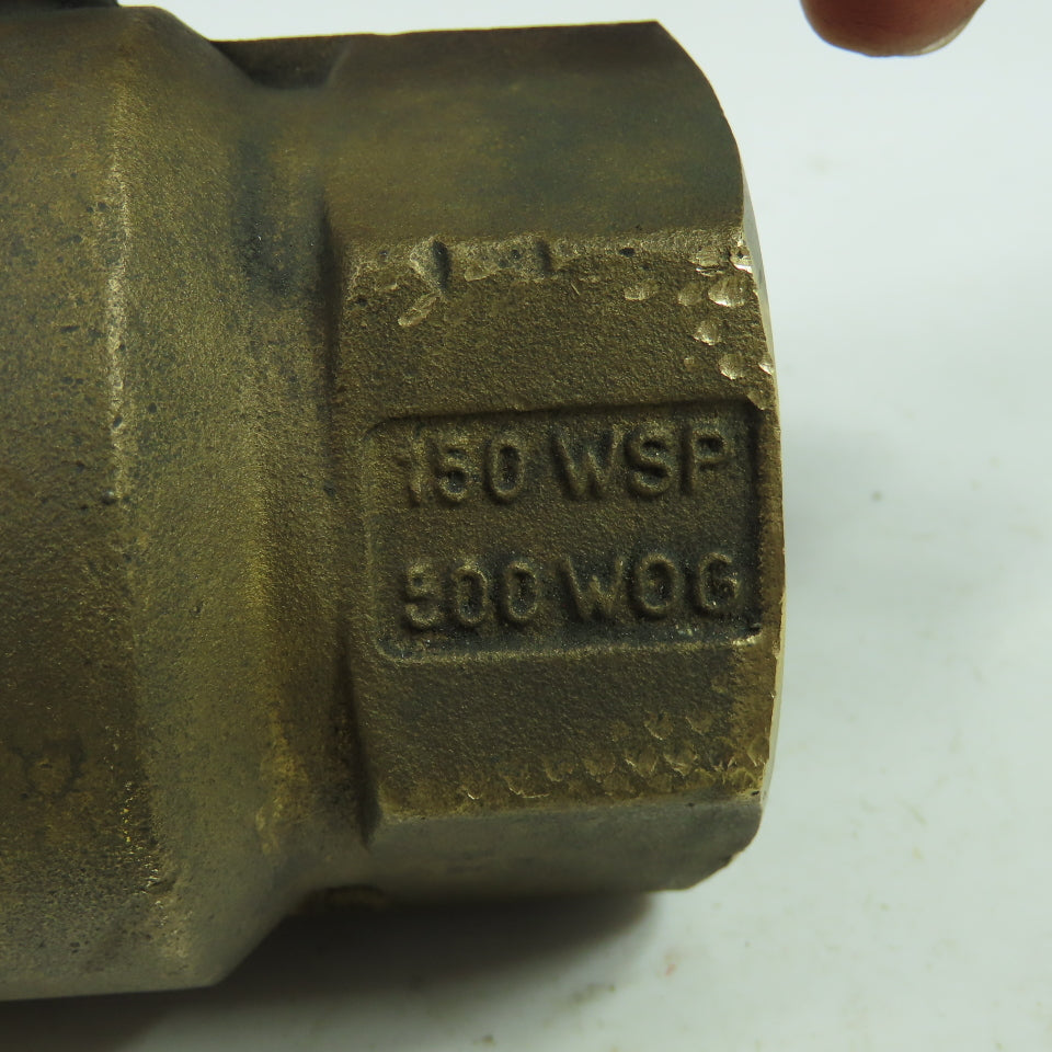 Jomar 9545 2" Brass Ball Valve 150WSP 500WOG