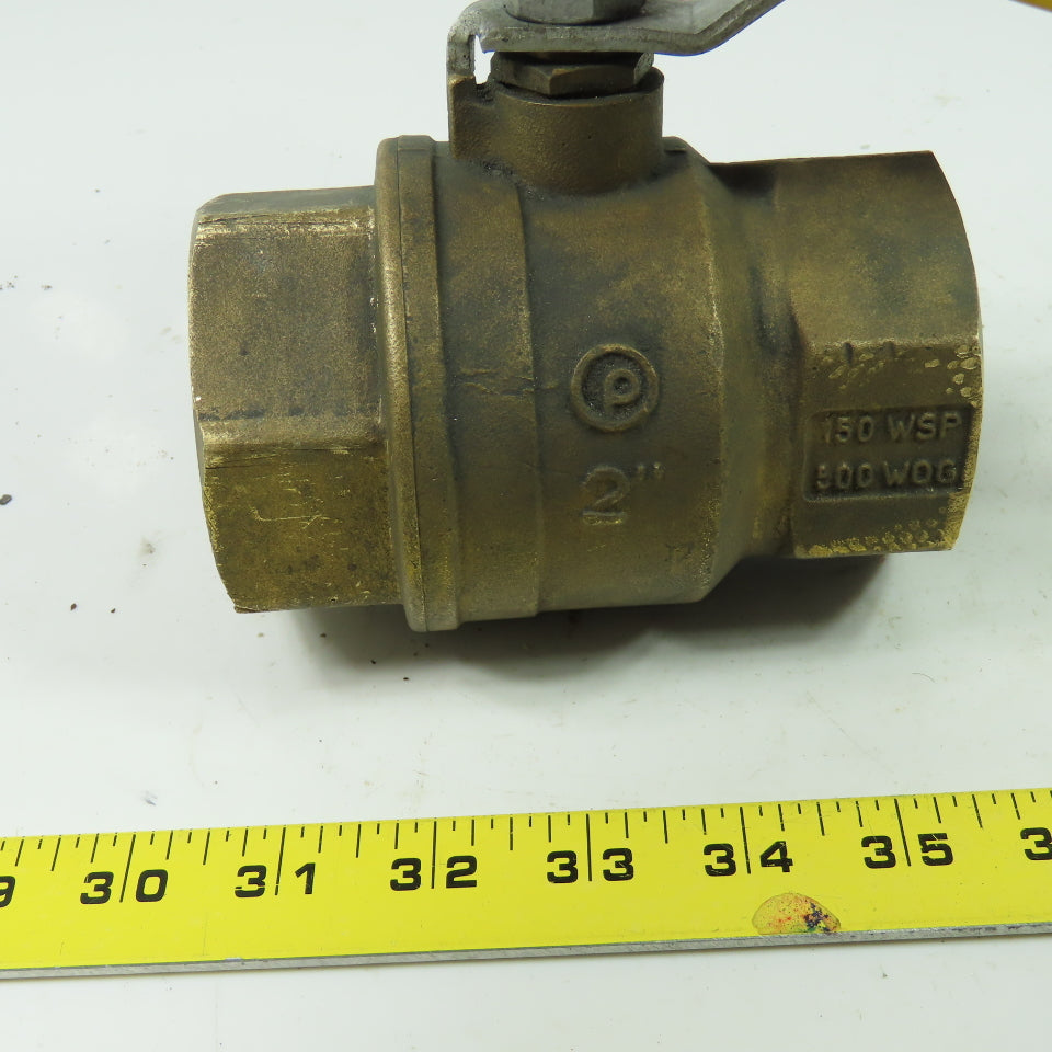 Jomar 9545 2" Brass Ball Valve 150WSP 500WOG