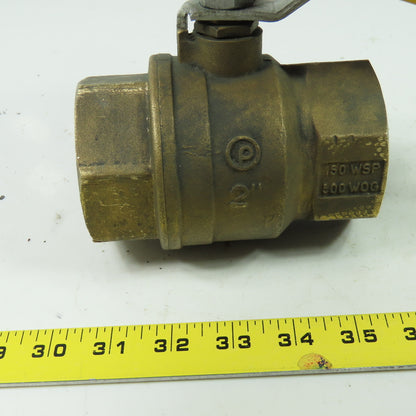 Jomar 9545 2" Brass Ball Valve 150WSP 500WOG