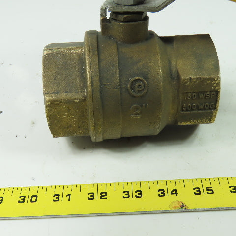 Jomar 9545 2" Brass Ball Valve 150WSP 500WOG