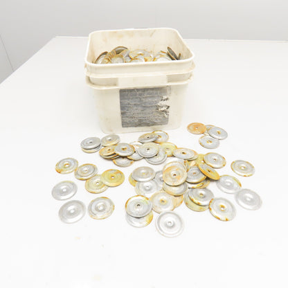 Conklin MP-2000CK P/N 054312 2" No Barb Roofing Fastener Seam Plate Lot Of 850+