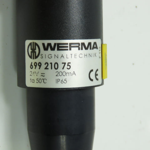 Werma 699 210 75 LED Light Tower Red/Amber/Green 24VAC 200Ma