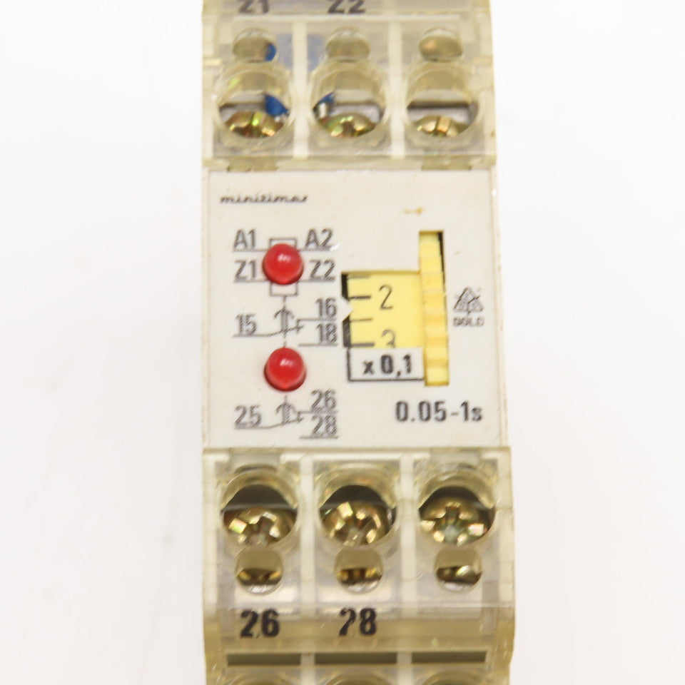 Dold MK 9908.82 Minitimer 0.05-1s Timing Relay 110V
