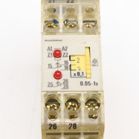 Dold MK 9908.82 Minitimer 0.05-1s Timing Relay 110V