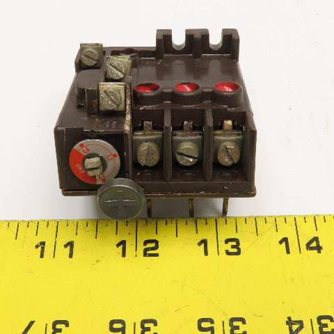 Klockner Moeller Z0-6.6 3.7-6.6A Trip Overload Relay 20Amp Max