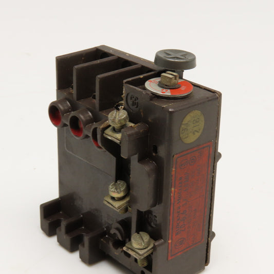 Klockner Moeller Z0-6.6 3.7-6.6A Trip Overload Relay 20Amp Max