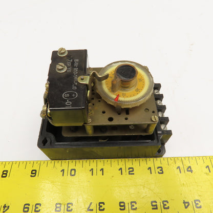 Dold ZR1u712T3 Timing Relay 1-30s 110V 220V Contact Missing Cover