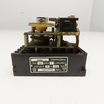 Dold ZR1u712T3 Timing Relay 1-30s 110V 220V Contact Missing Cover