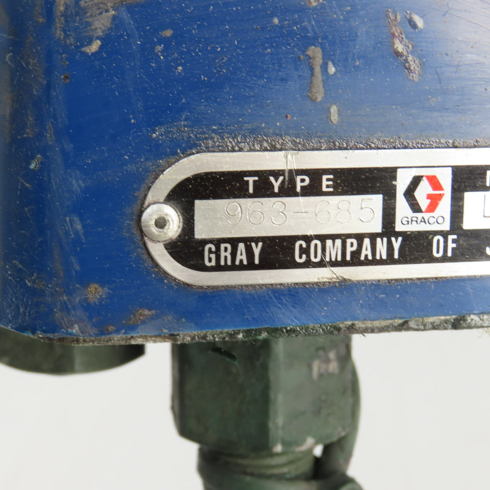 Graco 963685 Prince Air Powered Diaphragm Pump 100PSI With Regulator