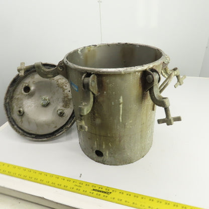 8.5 Gallon Galvanized Steel Paint Pressure Pot Canister Tank