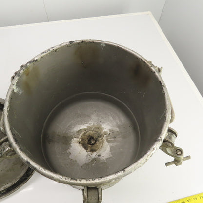8.5 Gallon Galvanized Steel Paint Pressure Pot Canister Tank