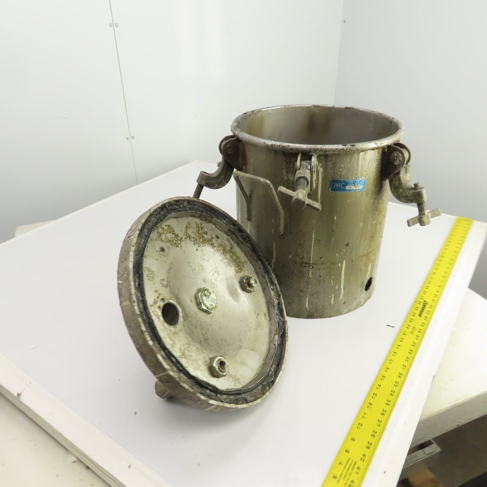 8.5 Gallon Galvanized Steel Paint Pressure Pot Canister Tank