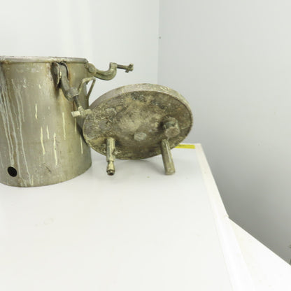 8.5 Gallon Galvanized Steel Paint Pressure Pot Canister Tank